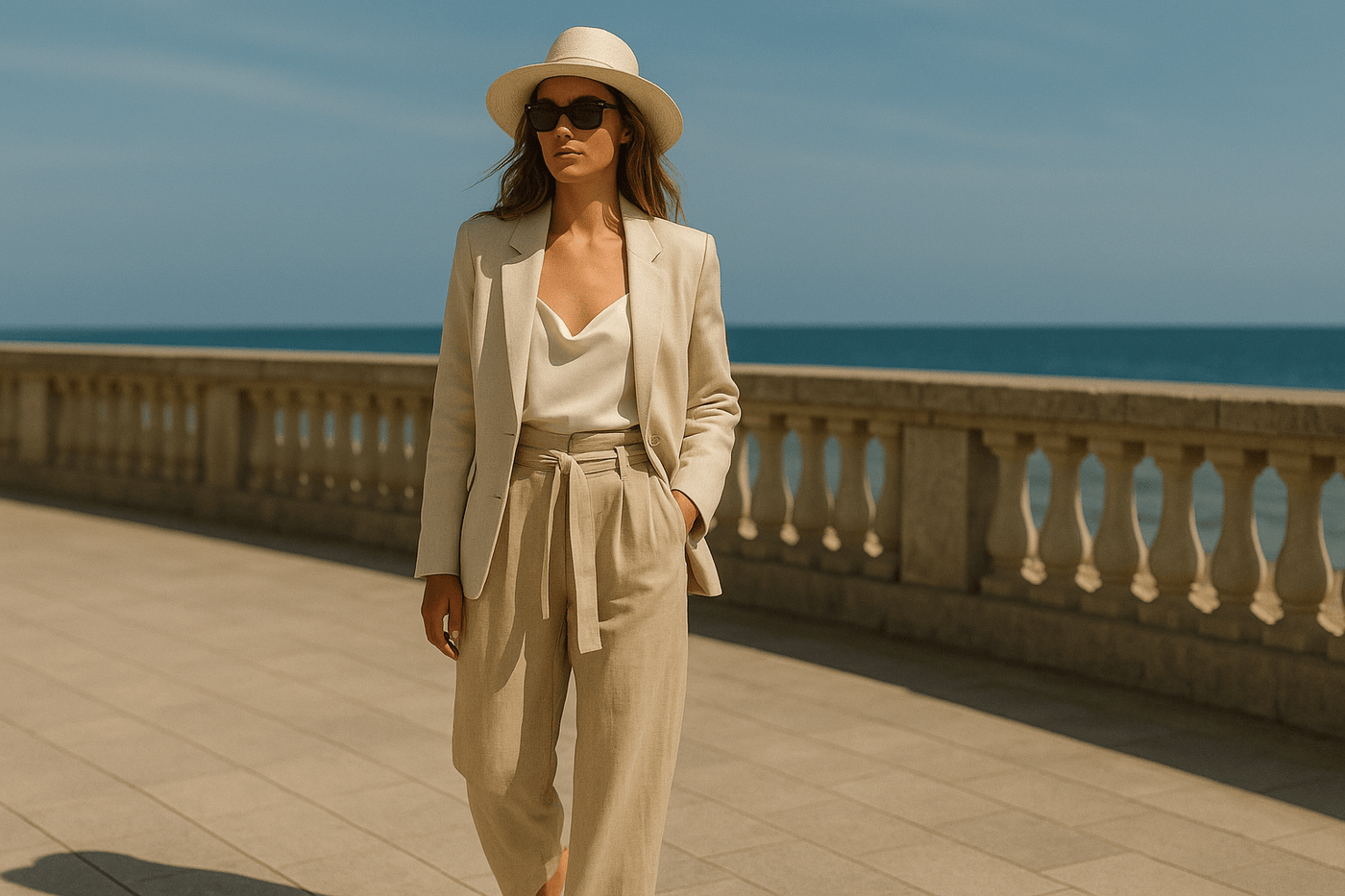 Coastal Neutrals: Why Beige, Sand and Eggshell Are Dominating the Runways This Summer - Ashford London Clothing