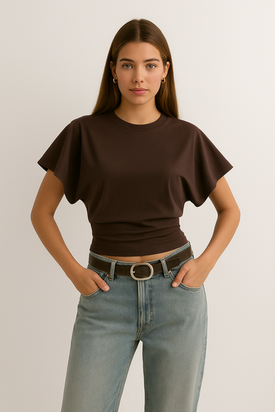 Relaxed Fit T-Shirt – Ashford Trendy Tee With Wide Sleeves And Relaxed Fit
