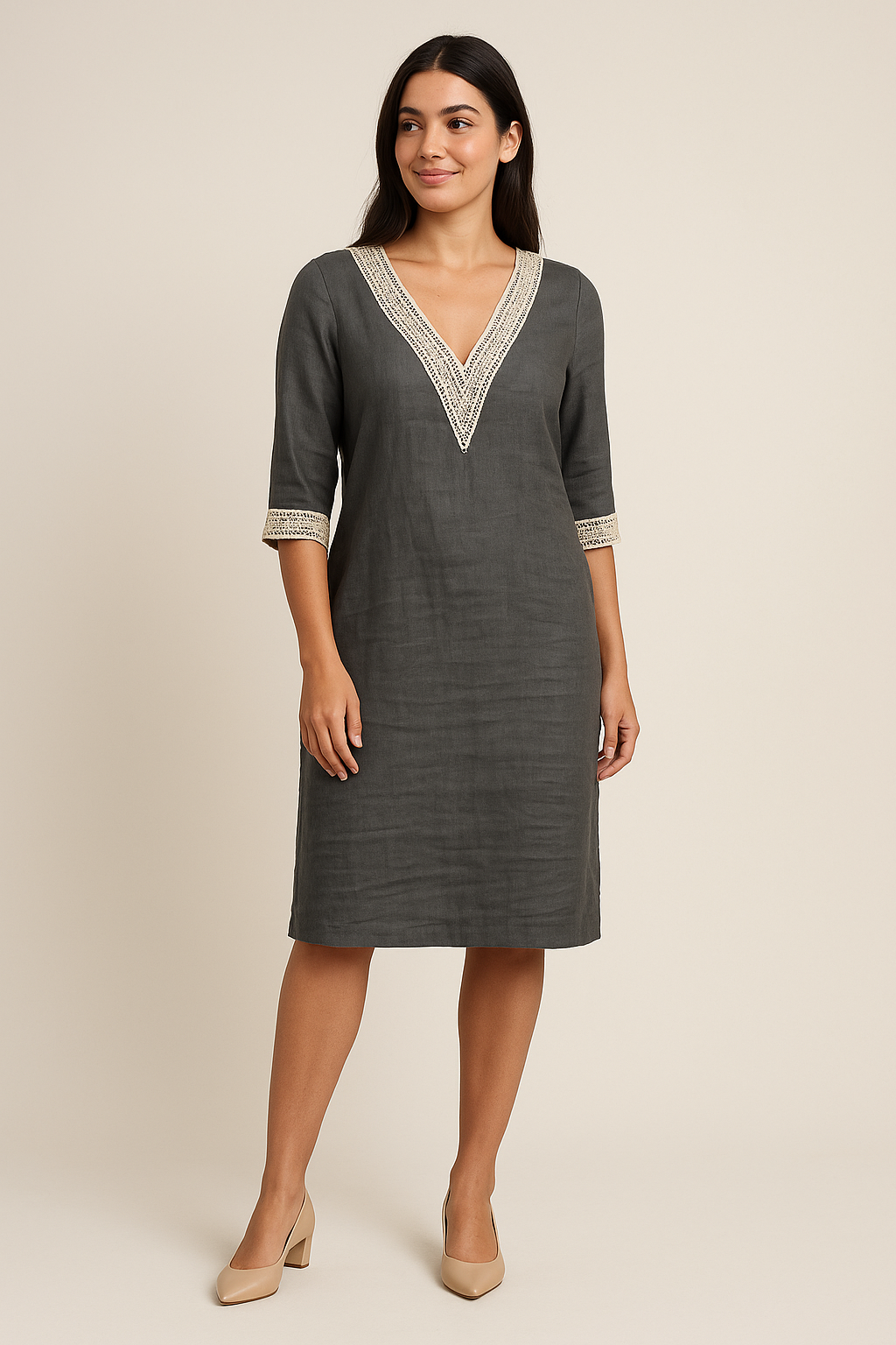 Ashford | Morven – Tailored Long-Sleeve Top in Soft Breathable Fabric