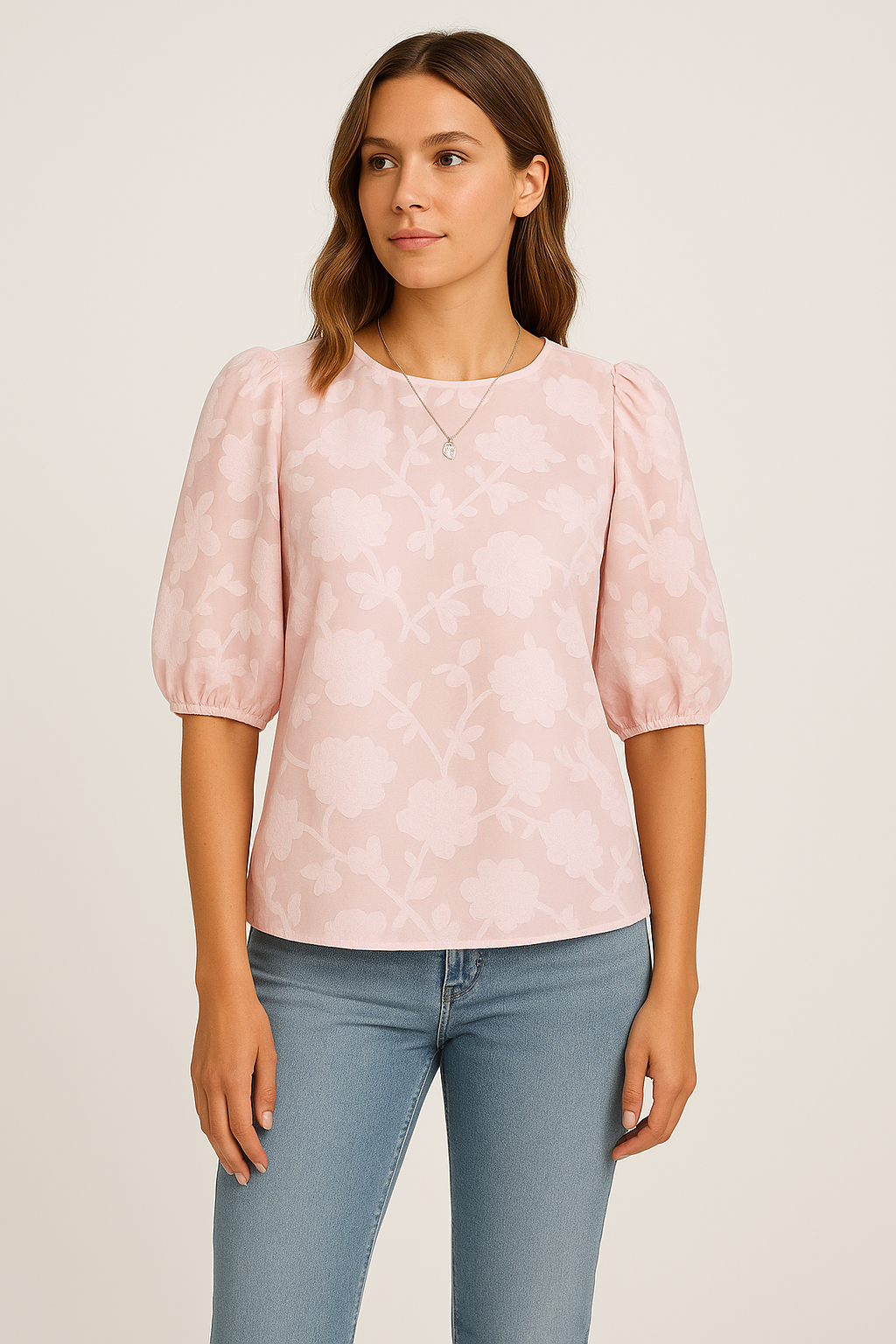Puff Sleeve Chiffon Shirt – Ashford Puff Sleeve Chiffon Shirt Light And Elegant