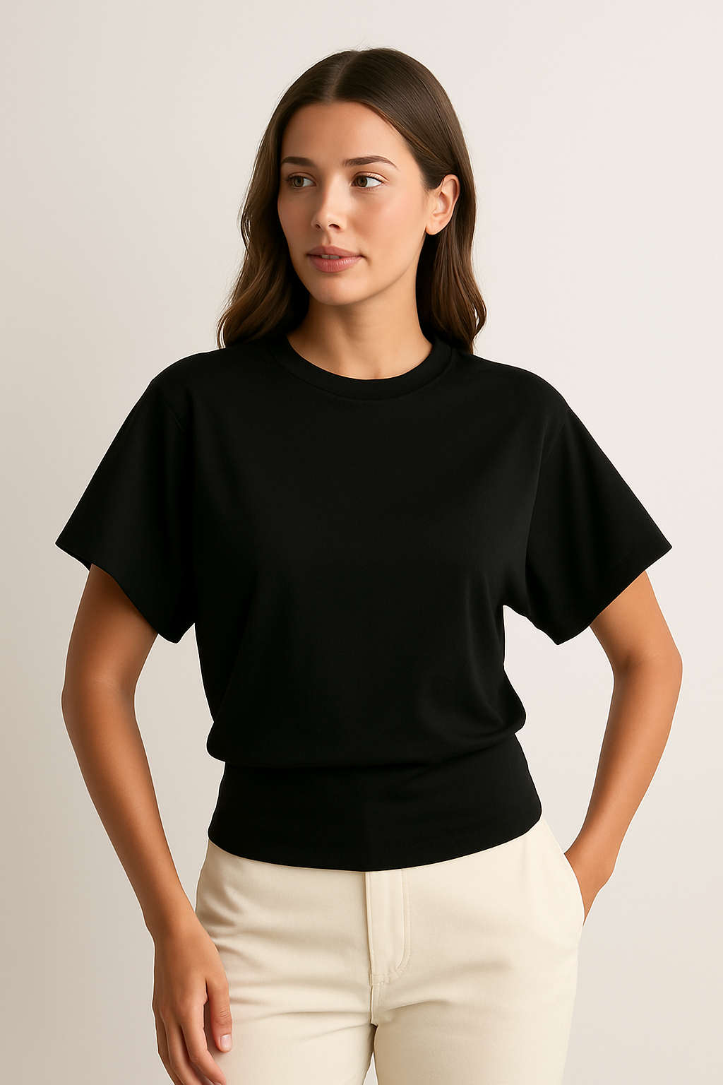Relaxed Fit T-Shirt – Ashford Trendy Tee With Wide Sleeves And Relaxed Fit