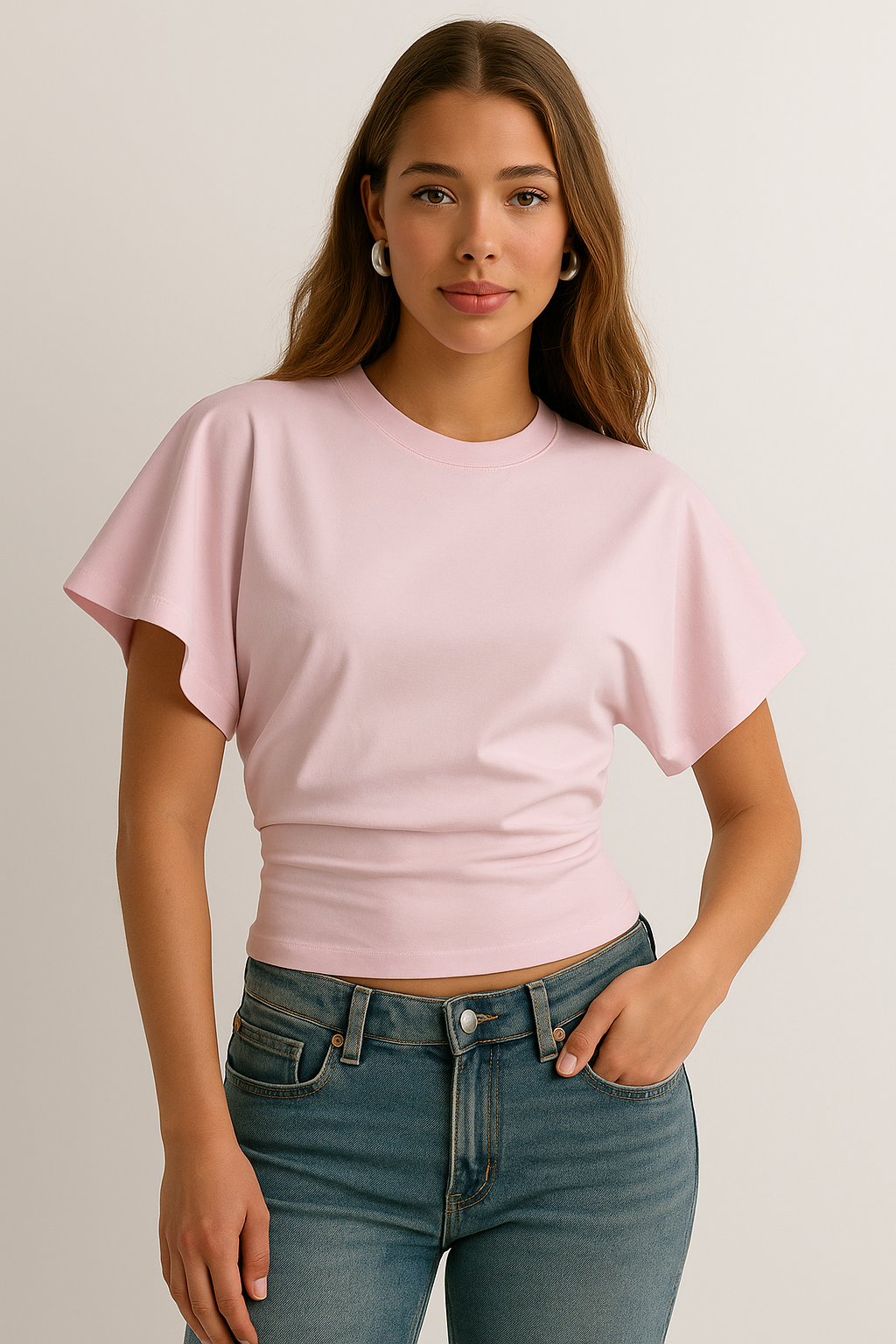 Relaxed Fit T-Shirt – Ashford Trendy Tee With Wide Sleeves And Relaxed Fit