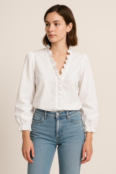 Blouse – Ashford Timeless Chic Blouse With Soft Drape