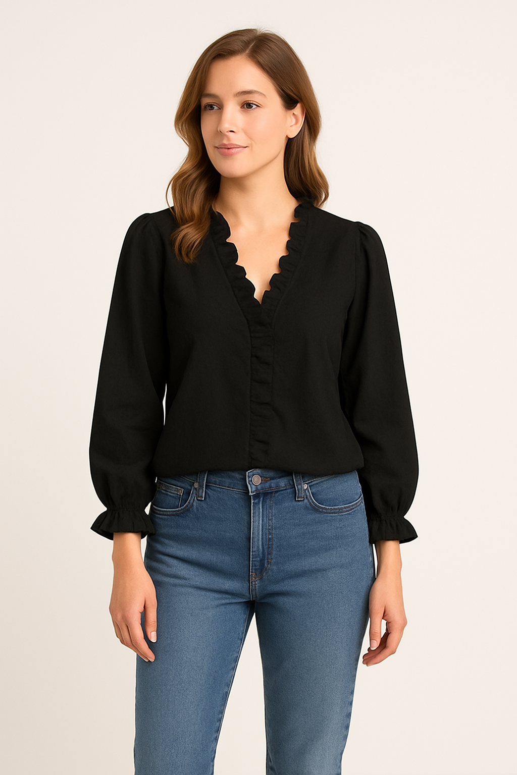 Blouse – Ashford Timeless Chic Blouse With Soft Drape