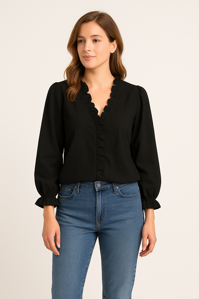 Blouse – Ashford Timeless Chic Blouse With Soft Drape