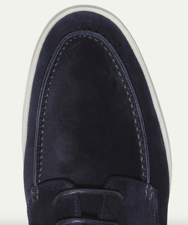 Ashford | Álvaro – Men's Suede Moccasin Loafers with Lace-Up Finish