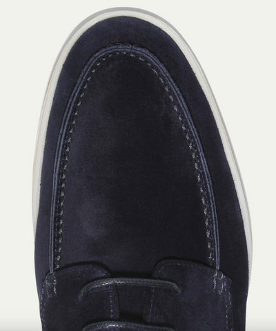 Ashford | Álvaro – Men's Suede Moccasin Loafers with Lace-Up Finish