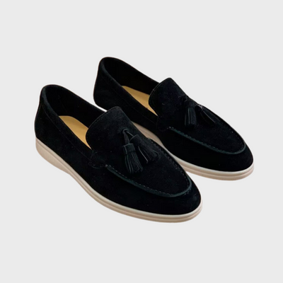 Ashford | Mateo – Men's Suede Tassel Loafers with Moccasin Toe