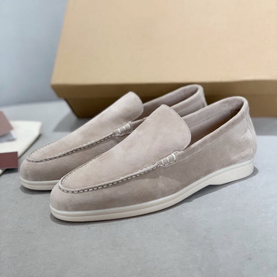 Ashford | Simón – Men's Minimalist Suede Loafers with Classic Silhouette