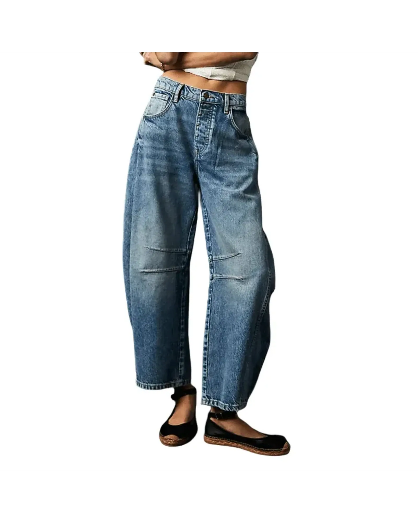 Wide Leg High Waist Jeans – Women'S Wide Leg High Waisted Jeans – Elegant Fit,