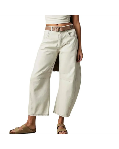 Wide Leg High Waist Jeans – Women'S Wide Leg High Waisted Jeans – Elegant Fit,