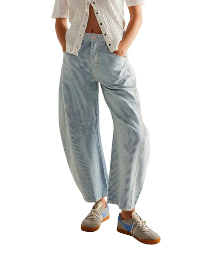 Relaxed Fit High Waist Jeans – Women'S Loose Fit Jeans – Comfortable & Durable,