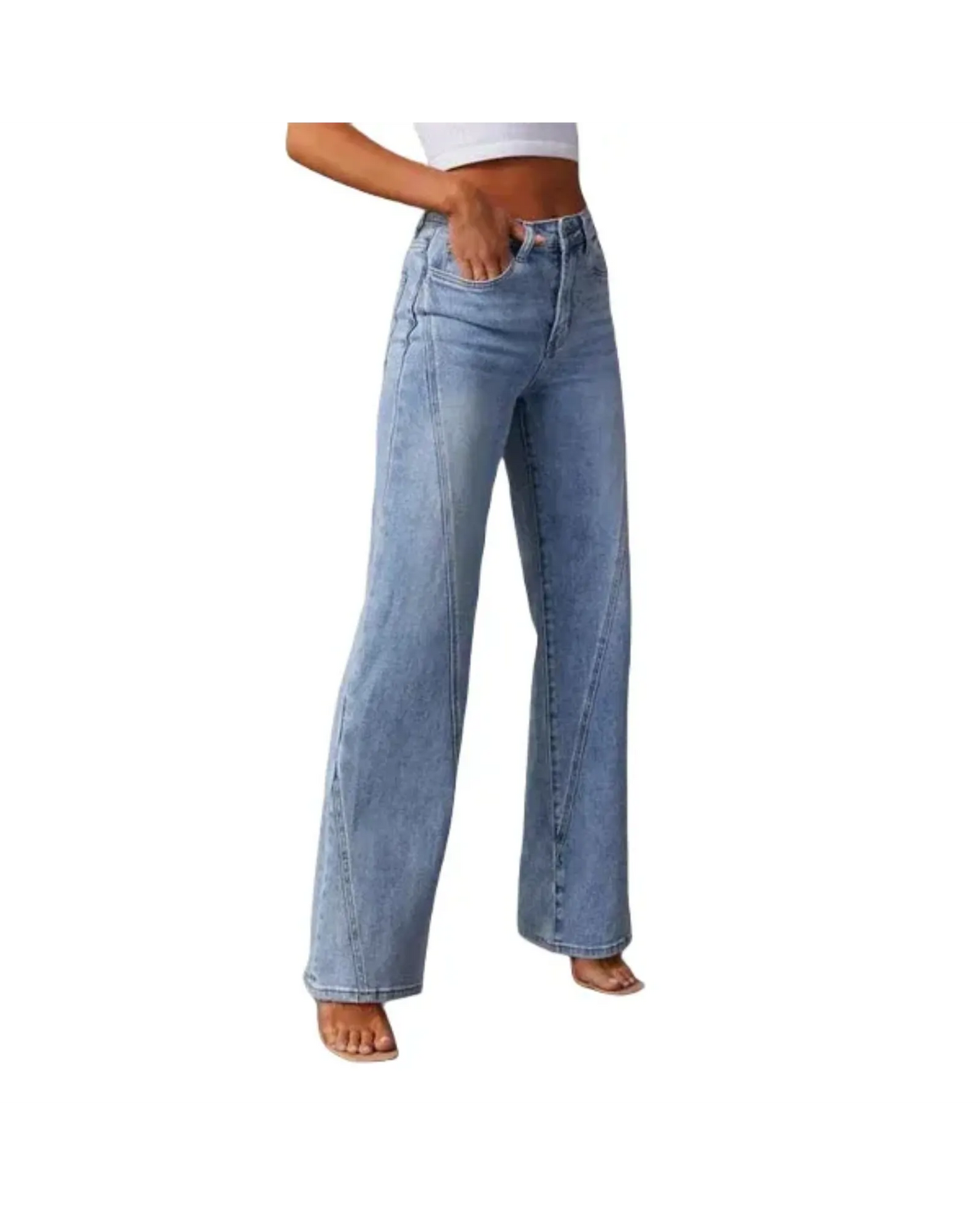 Slim Fit High Waist Jeans – Women'S Slim Fit Jeans – Breathable Fabric, High
