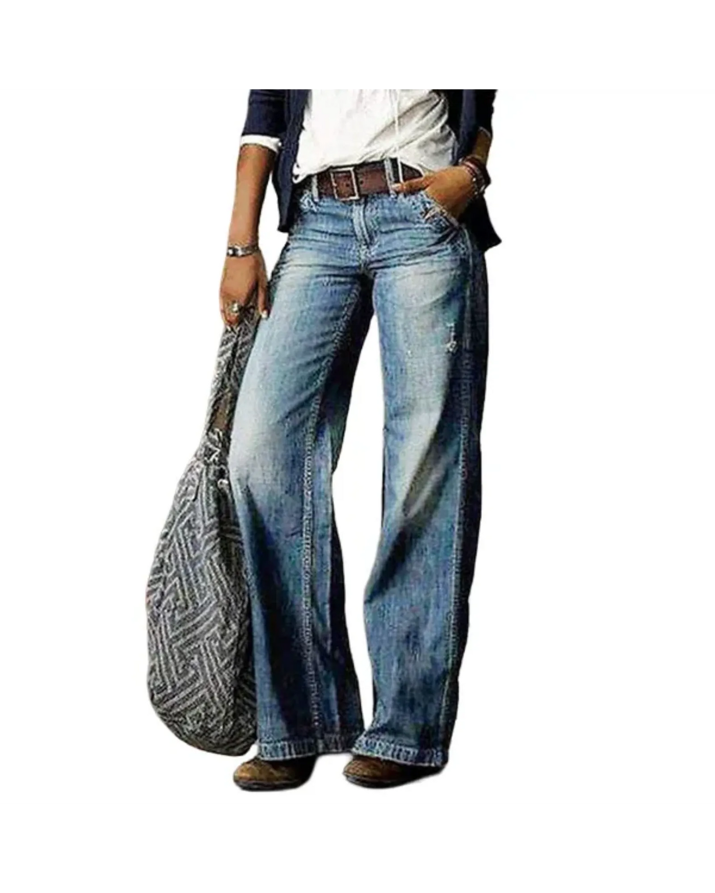 High Waist Trousers – Women'S Stylish Trousers – Unique Design, High Waist,
