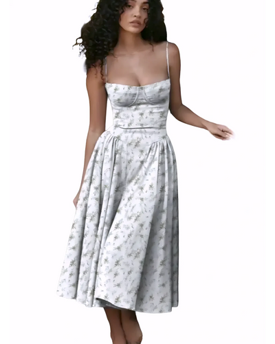 Mini Dress – Women'S Summer V-Neck Dress - Lightweight Casual Polyester Mini
