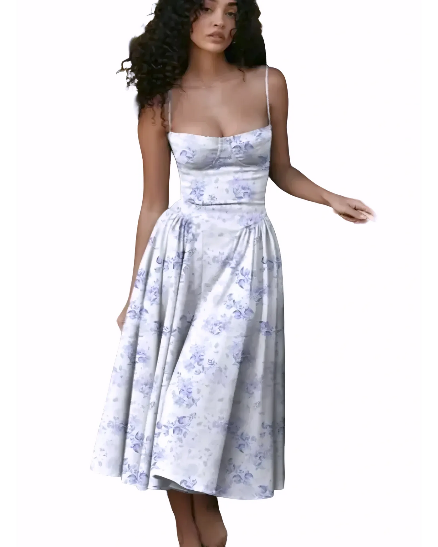 Mini Dress – Women'S Summer V-Neck Dress - Lightweight Casual Polyester Mini