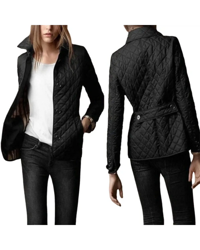 Lightweight Quilted Coat with Button Closure – Classic Fit