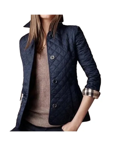 Lightweight Quilted Coat with Button Closure – Classic Fit