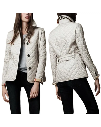 Lightweight Quilted Coat with Button Closure – Classic Fit