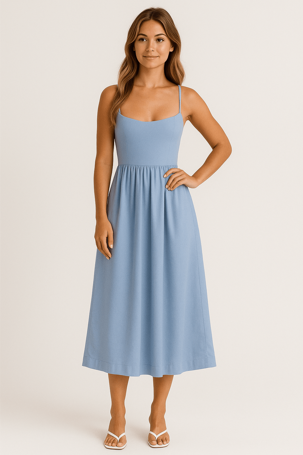 Ashford | A Line Midi Dress - Ashford London Clothing