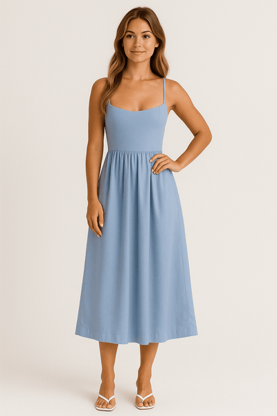 Ashford | A Line Midi Dress - Ashford London Clothing