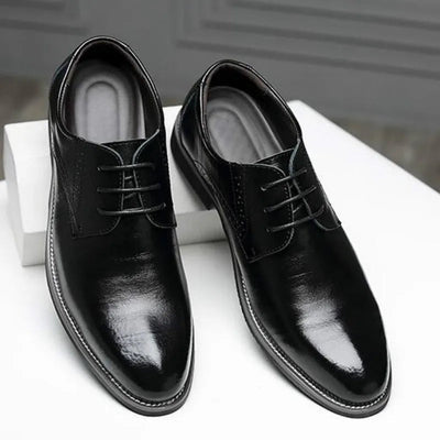 Ashford | Aiden Men’s Oxford Shoes - Polished Leather - Classic Closed Lacing - Formal Dress Style - Ashford London Clothing