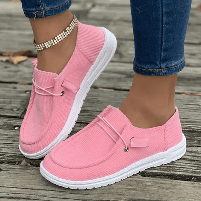Ashford | Amélie – Women’s Slip - On Shoes – Soft Knit – Flat Sole – Textured Upper – Casual Fit - Ashford London Clothing