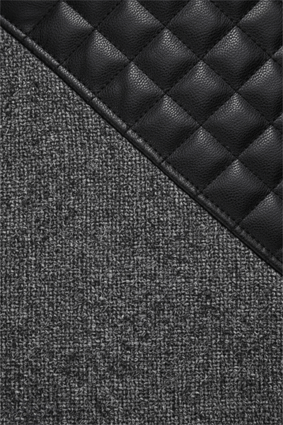 Ashford | Annabel – Women’s Tailored Jacket with Quilted Sleeves & Asymmetrical Zip Hooded Design - Ashford London Clothing