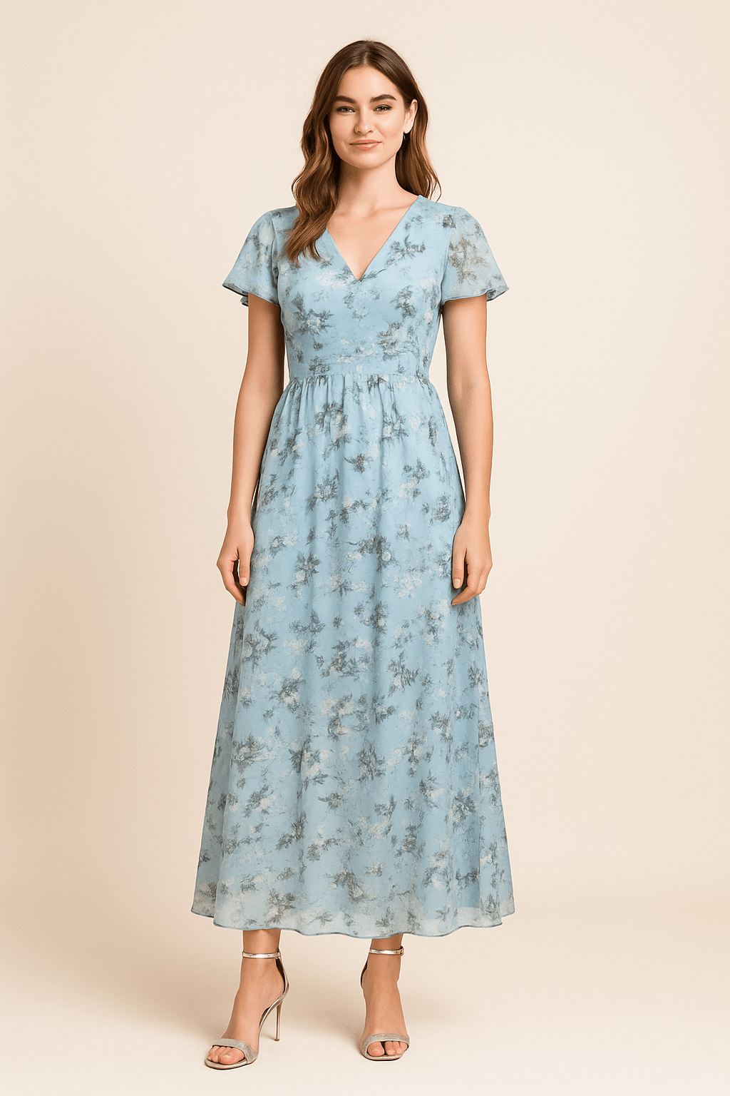 Ashford | Ashford London Womens Elegant Midi Dress - Ashford London Clothing