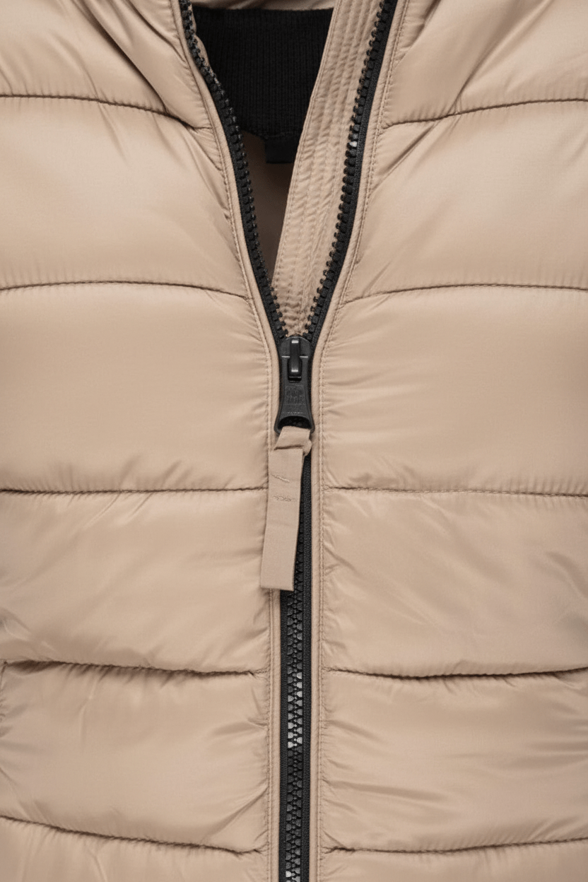Ashford | Aspen – Women’s Slim Fit Quilted Long Puffer Jacket with Detachable Hood - Ashford London Clothing