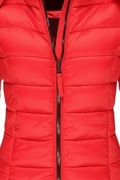 Ashford | Aspen – Women’s Slim Fit Quilted Long Puffer Jacket with Detachable Hood - Ashford London Clothing