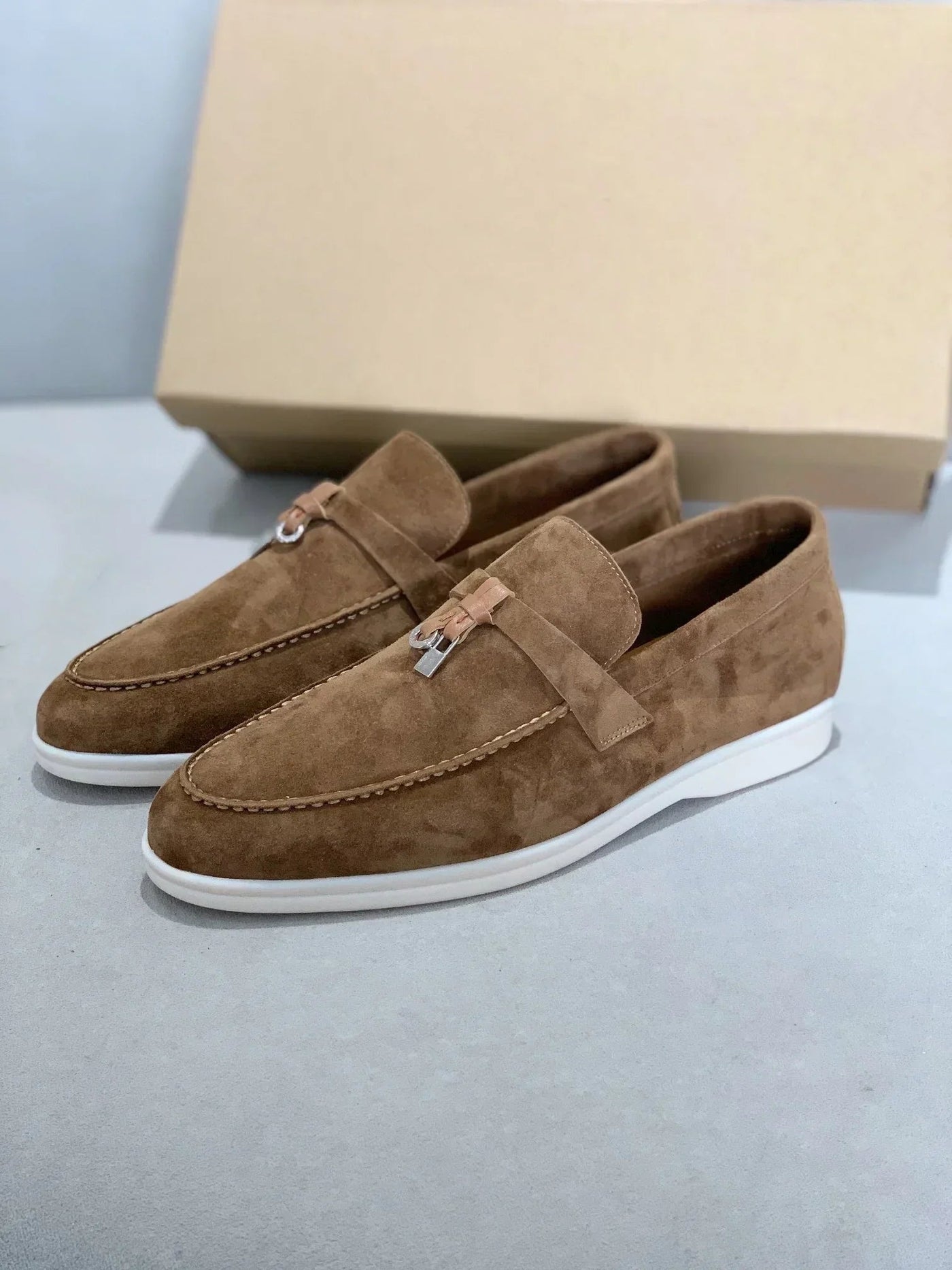 Ashford | Benoît – Men's Leather Slip - On Loafers with Timeless Appeal - Ashford London Clothing