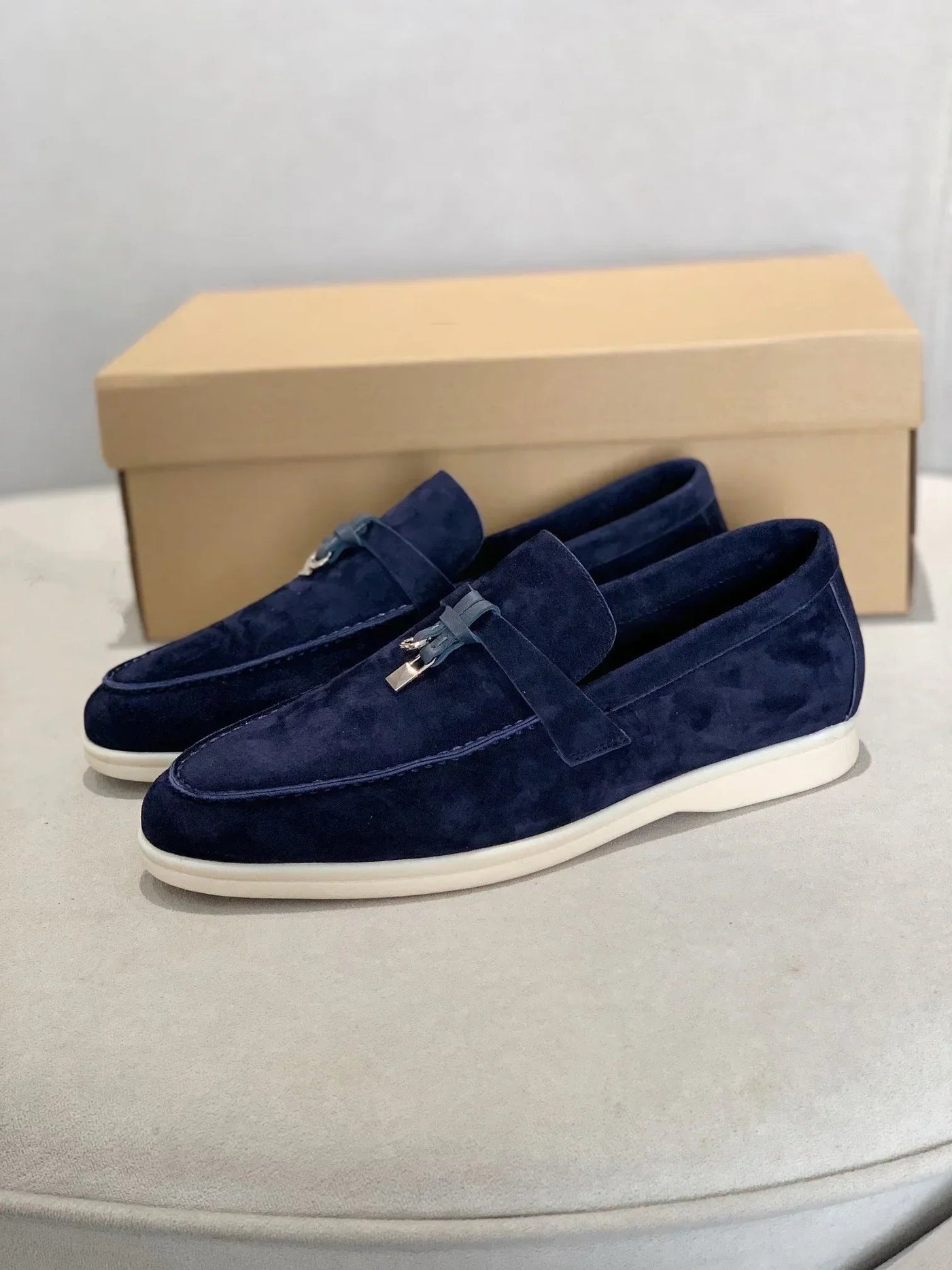 Ashford | Benoît – Men's Leather Slip - On Loafers with Timeless Appeal - Ashford London Clothing
