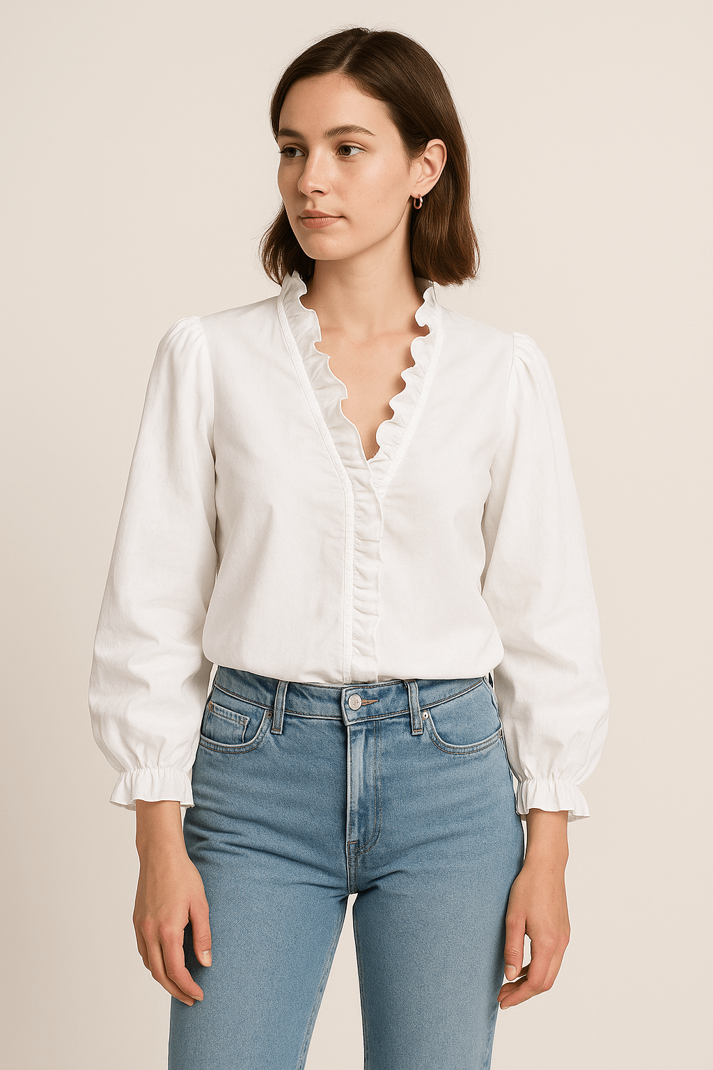 Ashford | Blouse – Ashford Timeless Chic Blouse With Soft Drape - Ashford London Clothing