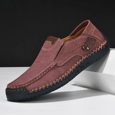Ashford | Brodie – Men's Slip - On Leather Loafers with Modern Fit - Ashford London Clothing