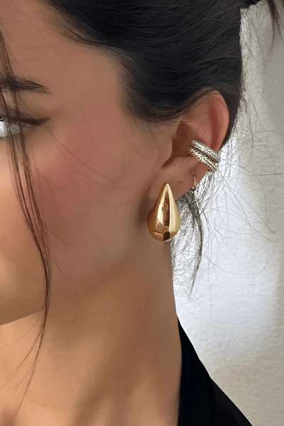 Ashford | Brooke – Raindrop Minimalist Everyday Earrings - Ashford London Clothing