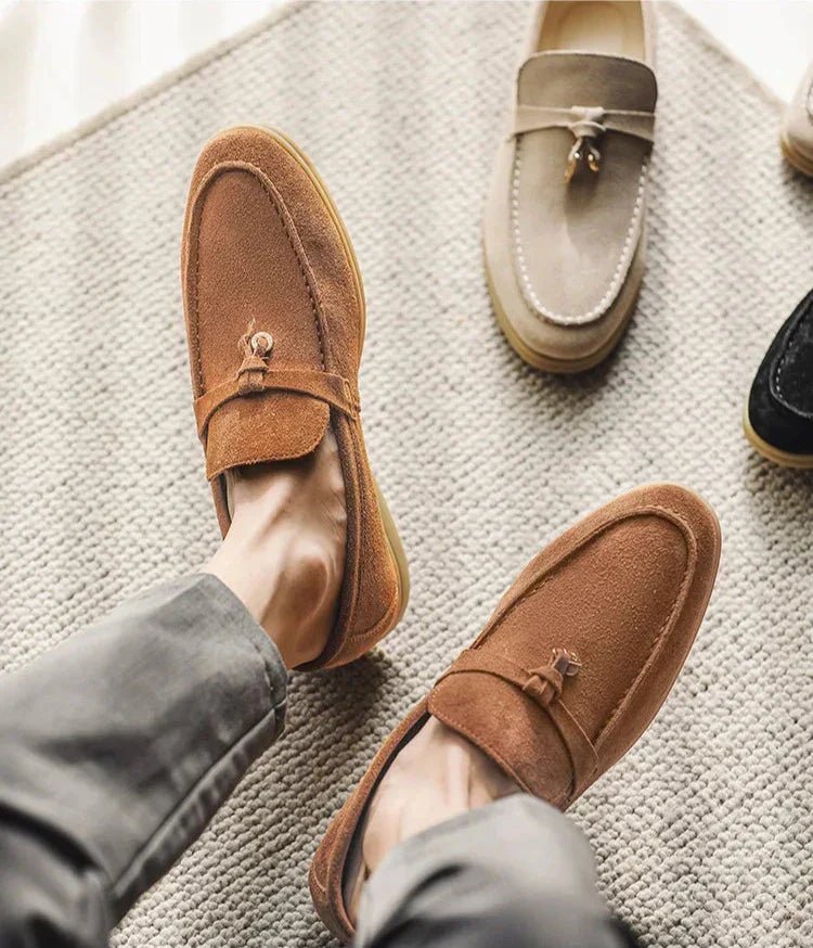 Ashford | Bryn – Men's Leather Loafers with Comfortable Fit - Ashford London Clothing