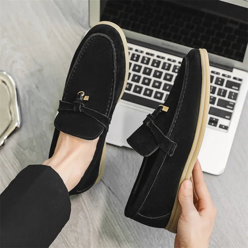 Ashford | Bryn – Men's Leather Loafers with Comfortable Fit - Ashford London Clothing