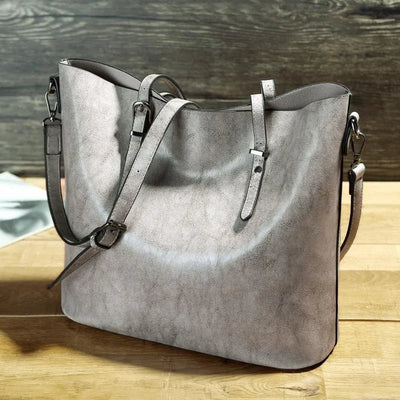Ashford | Brynja – Vintage Leather Shoulder Bag for Women - Ashford London Clothing