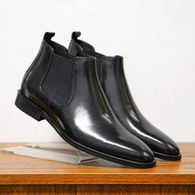 Ashford | Callan – Men’s Slim Fit Chelsea Boots in PU Leather - Ashford London Clothing
