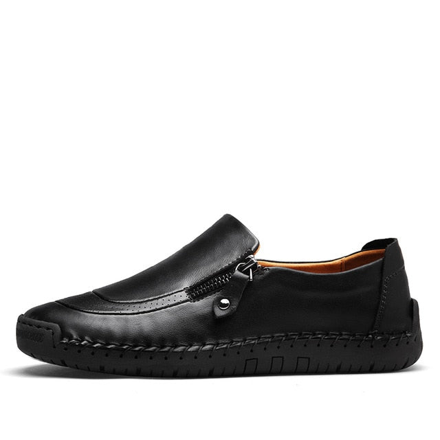 Ashford | Callum – Men's Slip - On Leather Loafers with Modern Fit - Ashford London Clothing