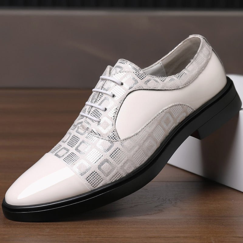 Ashford | Carter Men’s Oxford Shoes - Patent Leather - Closed Lace - Elegant Formal Wear - Ashford London Clothing