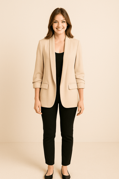 Ashford | Celeste Women’s Blazer – Lightweight – Rolled Sleeves – Candy Colours - Ashford London Clothing