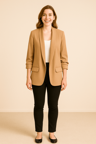 Ashford | Celeste Women’s Blazer – Lightweight – Rolled Sleeves – Candy Colours - Ashford London Clothing
