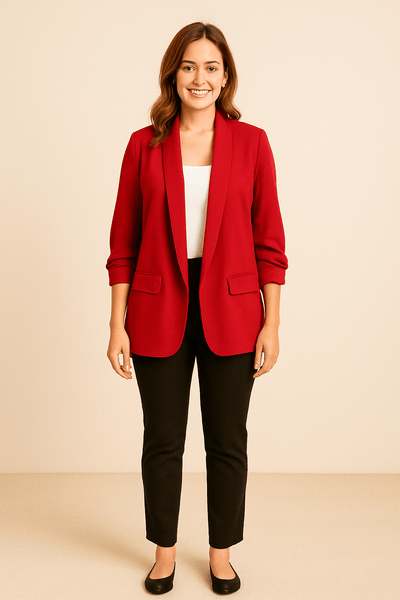 Ashford | Celeste Women’s Blazer – Lightweight – Rolled Sleeves – Candy Colours - Ashford London Clothing