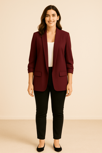 Ashford | Celeste Women’s Blazer – Lightweight – Rolled Sleeves – Candy Colours - Ashford London Clothing