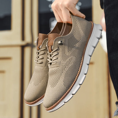 Ashford | Cian – Orthopedic Knit Trainers with Breathable Sole - Ashford London Clothing