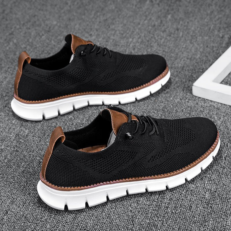 Ashford | Cian – Orthopedic Knit Trainers with Breathable Sole - Ashford London Clothing