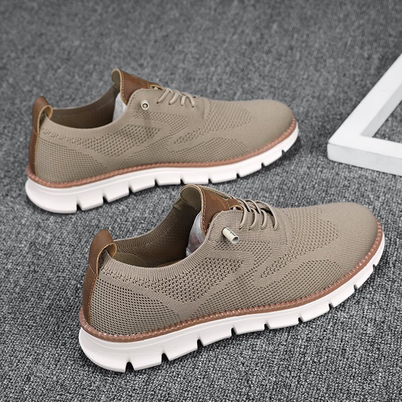 Ashford | Cian – Orthopedic Knit Trainers with Breathable Sole - Ashford London Clothing