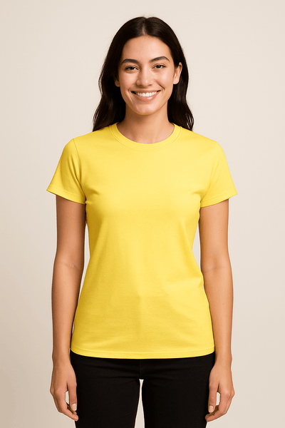 Ashford | Claire Women's T-Shirt 100% Cotton Short Sleeve Slim Fit Top - Ashford London Clothing